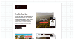 Desktop Screenshot of fittedwebdesign.com
